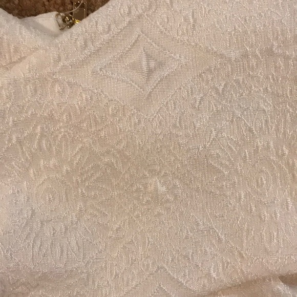 BEBE XS white wrap crop top- worn once! - Picture 2 of 4